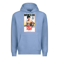 Colony Blue fist of fury by bruce Premium Hoodie - linhVisuals