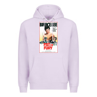 Lilac fist of fury by bruce Premium Hoodie - linhVisuals