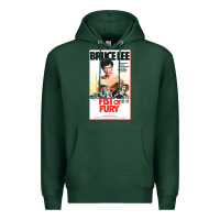Sports Green fist of fury by bruce Premium Hoodie - linhVisuals