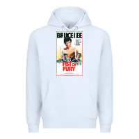 White fist of fury by bruce Premium Hoodie - linhVisuals
