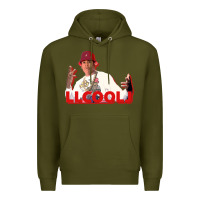 Army Green ll cool j Premium Hoodie - linhVisuals
