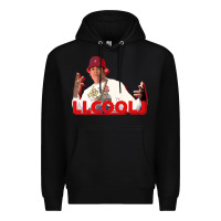 Black ll cool j Premium Hoodie - linhVisuals
