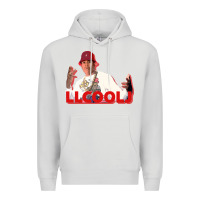 Dove Grey ll cool j Premium Hoodie - linhVisuals