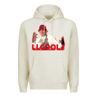 Oatmeal Heather ll cool j Premium Hoodie - linhVisuals