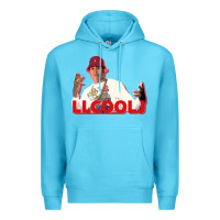 Ocean Blue ll cool j Premium Hoodie - linhVisuals