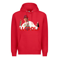 Red ll cool j Premium Hoodie - linhVisuals