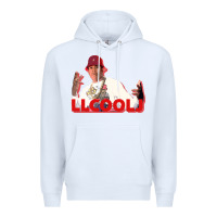 White ll cool j Premium Hoodie - linhVisuals