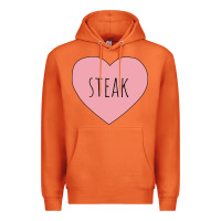 Carrot i heart steak Premium Hoodie - linhVisuals