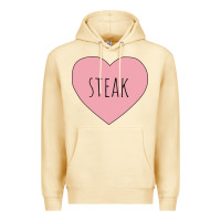 Pina Colada i heart steak Premium Hoodie - linhVisuals