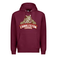 Burgundy charleston cougars Premium Hoodie - linhVisuals