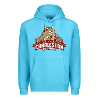Ocean Blue charleston cougars Premium Hoodie - linhVisuals