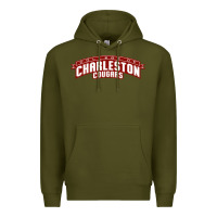 Army Green charleston cougars Premium Hoodie - linhVisuals
