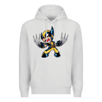 Dove Grey wolverine Premium Hoodie - linhVisuals