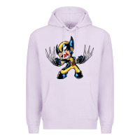 Lilac wolverine Premium Hoodie - linhVisuals