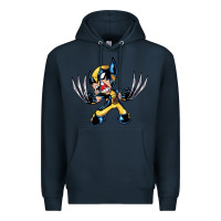 Navy wolverine Premium Hoodie - linhVisuals