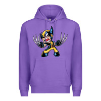 Purple wolverine Premium Hoodie - linhVisuals