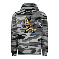 Slate Camo wolverine Premium Hoodie - linhVisuals
