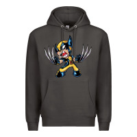 Smoke wolverine Premium Hoodie - linhVisuals