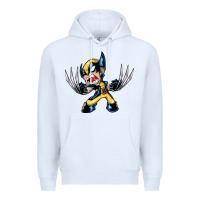 White wolverine Premium Hoodie - linhVisuals
