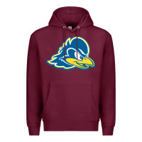 Burgundy delaware blue hens Premium Hoodie - linhVisuals