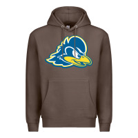 Coffee delaware blue hens Premium Hoodie - linhVisuals