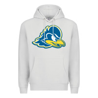 Dove Grey delaware blue hens Premium Hoodie - linhVisuals