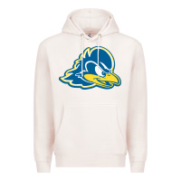 Pale Pink delaware blue hens Premium Hoodie - linhVisuals