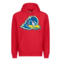 Red delaware blue hens Premium Hoodie - linhVisuals