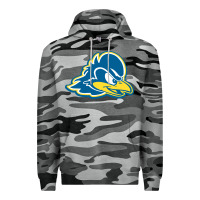 Slate Camo delaware blue hens Premium Hoodie - linhVisuals