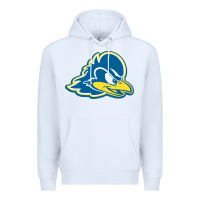 White delaware blue hens Premium Hoodie - linhVisuals