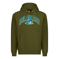 Army Green delaware blue hens Premium Hoodie - linhVisuals