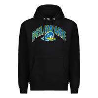 Black delaware blue hens Premium Hoodie - linhVisuals