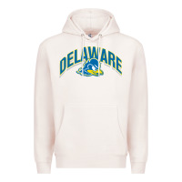 Pale Pink delaware blue hens Premium Hoodie - linhVisuals
