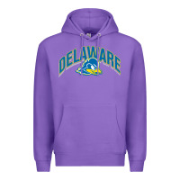Purple delaware blue hens Premium Hoodie - linhVisuals