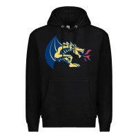 Black drexel dragons Premium Hoodie - linhVisuals