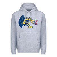 Heather Grey drexel dragons Premium Hoodie - linhVisuals