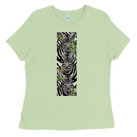 Matcha zebra Ladies Tee - LillyAllenDesigns