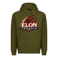 Army Green elon phoenix Premium Hoodie - linhVisuals