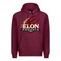 Burgundy elon phoenix Premium Hoodie - linhVisuals