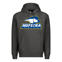 Charcoal Heather hofstra pride Premium Hoodie - linhVisuals