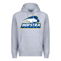 Heather Grey hofstra pride Premium Hoodie - linhVisuals