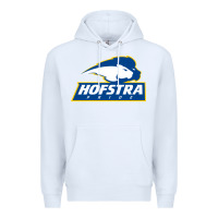 White hofstra pride Premium Hoodie - linhVisuals