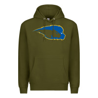 Army Green hofstra pride Premium Hoodie - linhVisuals