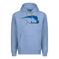 Colony Blue hofstra pride Premium Hoodie - linhVisuals