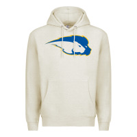 Oatmeal Heather hofstra pride Premium Hoodie - linhVisuals