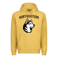 Antique Gold northeastern huskies Premium Hoodie - linhVisuals