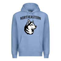 Colony Blue northeastern huskies Premium Hoodie - linhVisuals