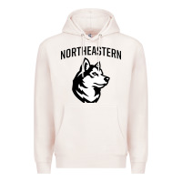 Pale Pink northeastern huskies Premium Hoodie - linhVisuals