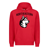 Red northeastern huskies Premium Hoodie - linhVisuals