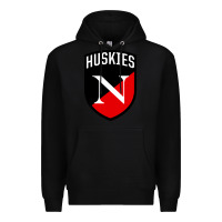 Black northeastern huskies Premium Hoodie - linhVisuals